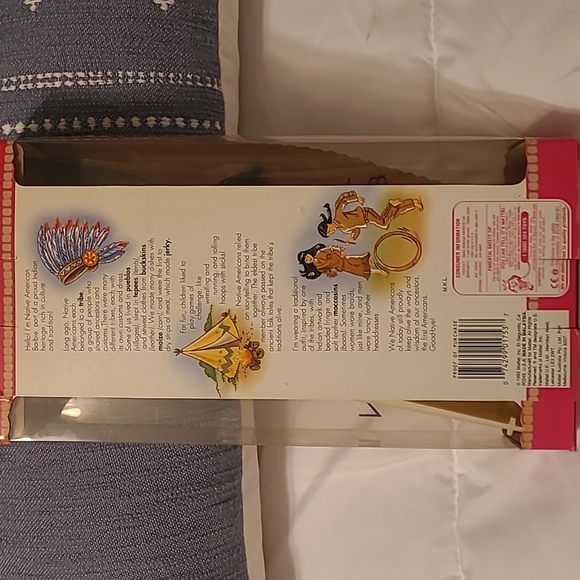 Native American Barbie Special Edition 1992 NIB Vintage - Picture 4 of 5